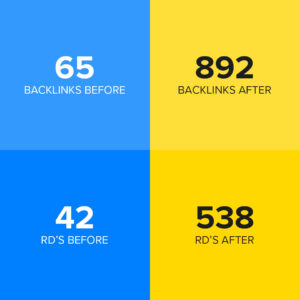 01 - SEO – Case Study – 700+ Backlinks